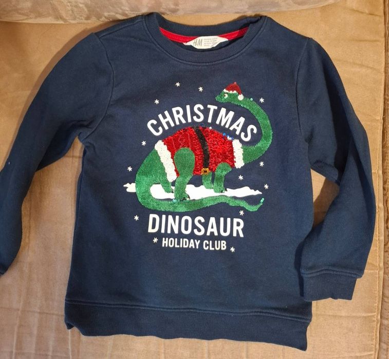 Zestaw 7 bluz chłopięcych r.110/116