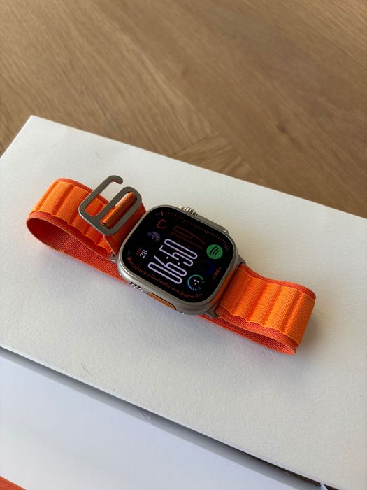 Idealny Apple Watch Ultra 49 mm Titanium CELLULAR GPS PERFEKCYJNY!