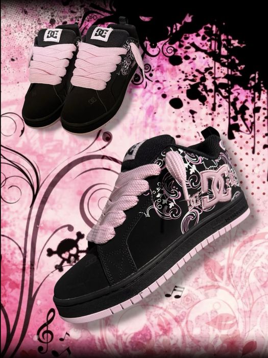 DC Shoes Court Graffik pixie rozmiar 39 (2 sznurówki gratis)