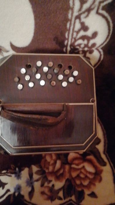 Bandoneon , zabytkowy instrument, F.Lange, Chemnitz, Germany
