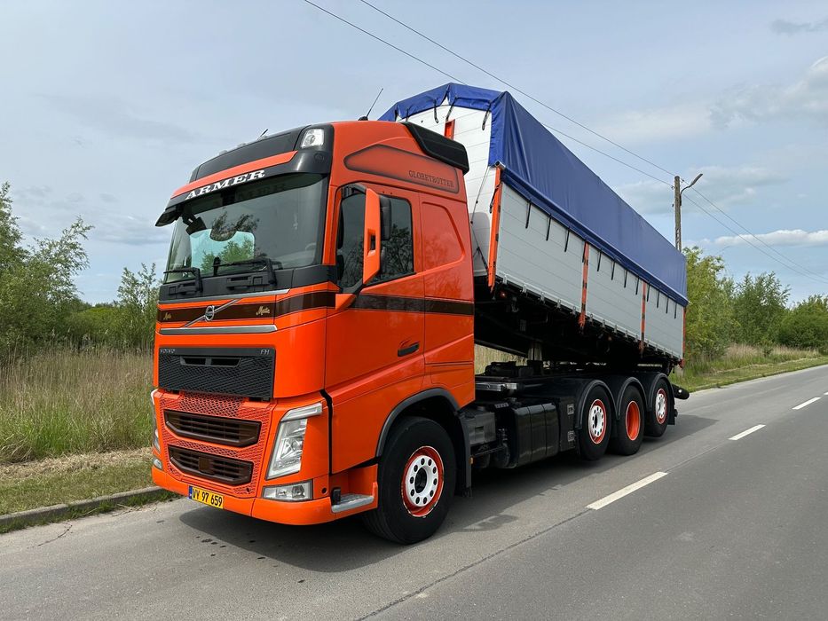 Volvo FH 500 8X2 WYWROTKA DO ZBOZA Z POMPA SAMOZALADOWCZA