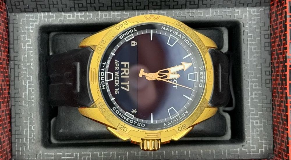 Tissot T Touch Solar Connect jak nowy! Tytan szkło szafirowe