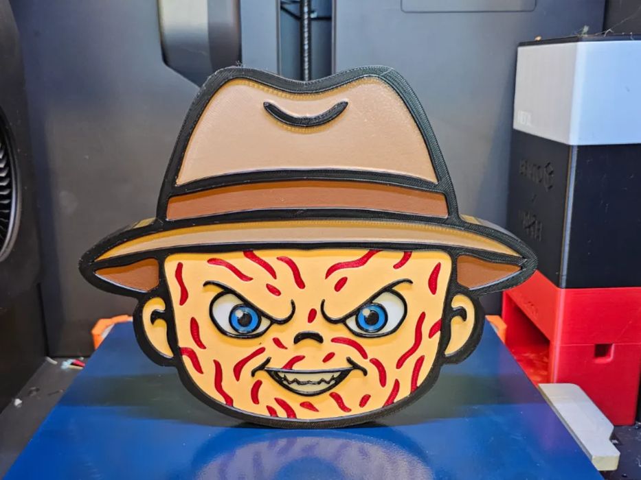 Quadro Decorativo Freddy Krueger