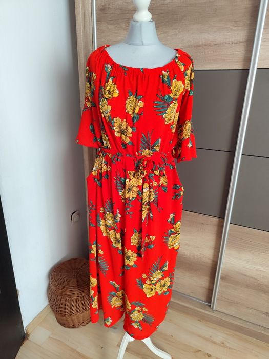 Kolorowy kombinezon r 54