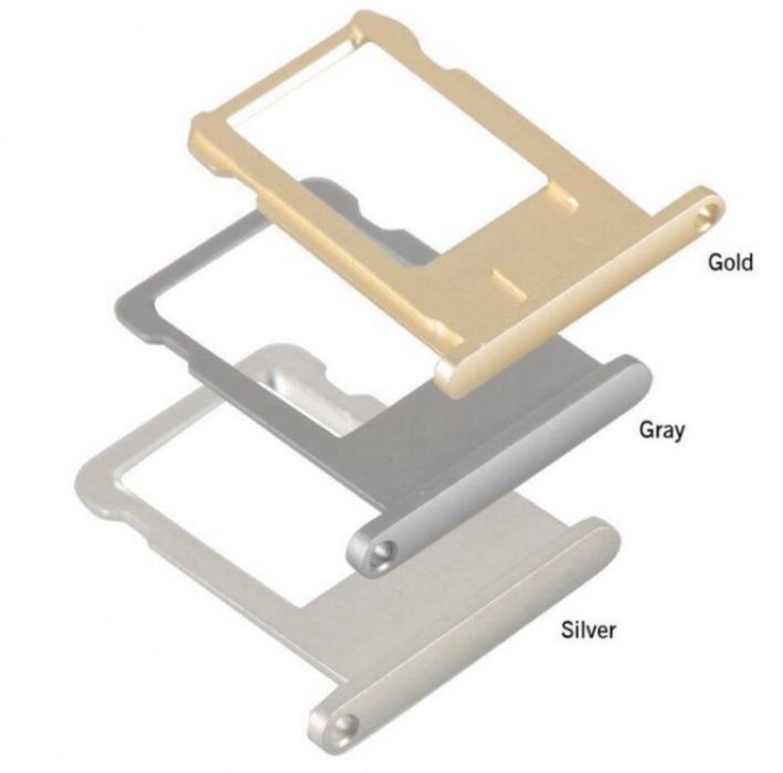 Gaveta cartao SIM (SIM tray) Iphone 5, 6, 7, 8, X, Xs, Xr, 11, 12, etc