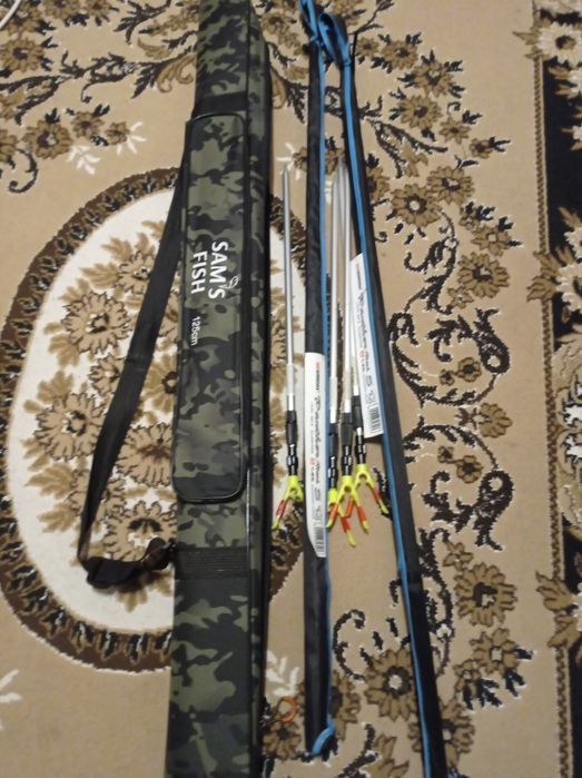 Комплект маховых удочек с чехлом