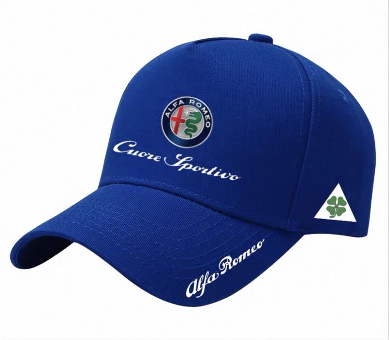 F1 boné Alfa Romeo azul