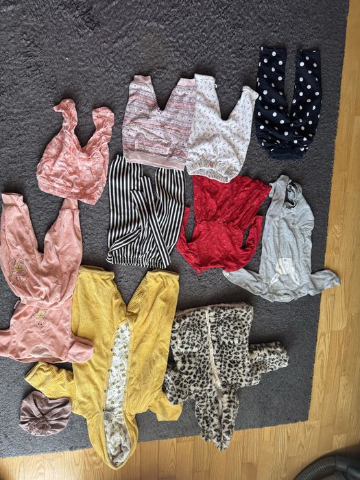 Paka ubranke dziewczynka 62 68