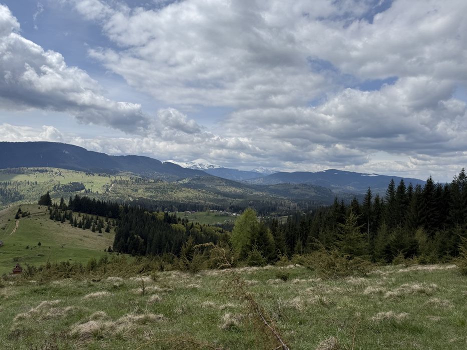 З видом на Говерлу .