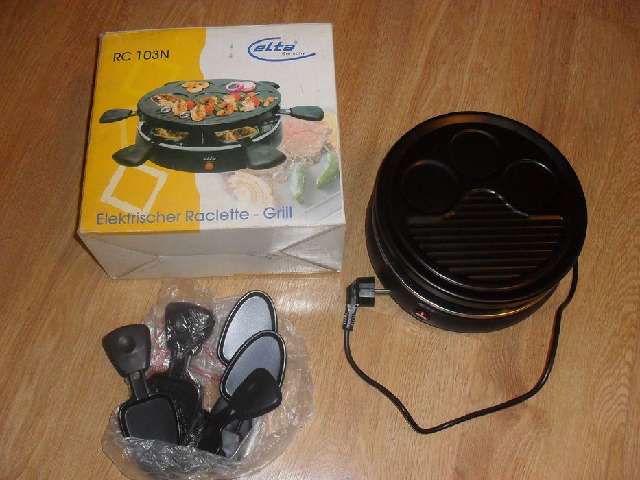 Grill elektryczny Elta , użyty tylko raz w domu.
