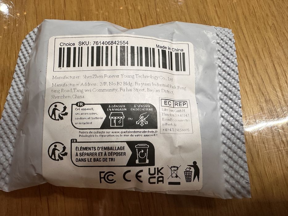 Tuya Temperature Humidity Sensor