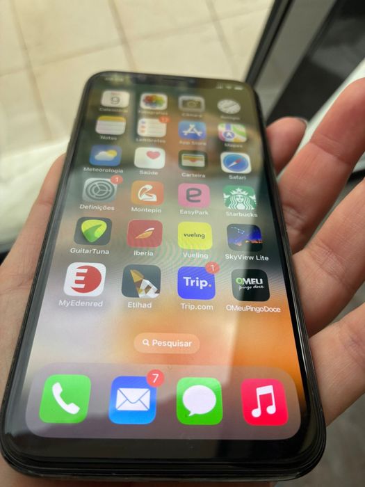 Iphone X com 256 MB