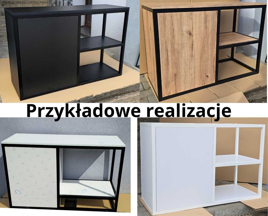 Szafka akwariowa na wymiar – metalowa spawana LOFT