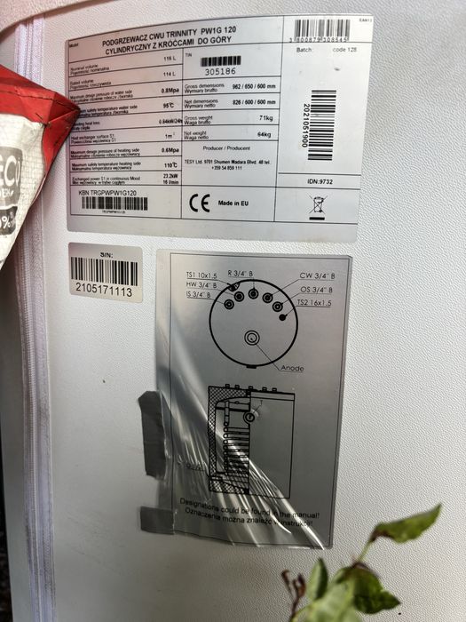 Boiler do wody ogloszenie