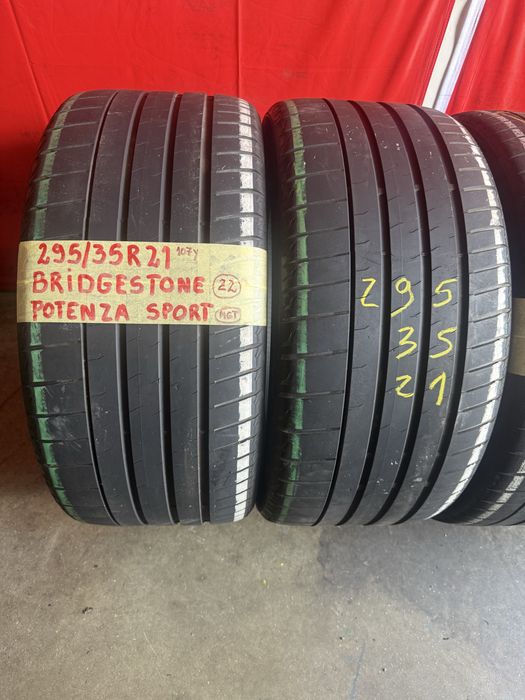 Pneus 265/40/21 + 295/35/21 Michelin + Bridgestone Impecaveis
