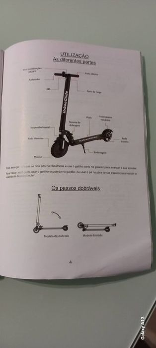 Trotinete urban glide Ride 85