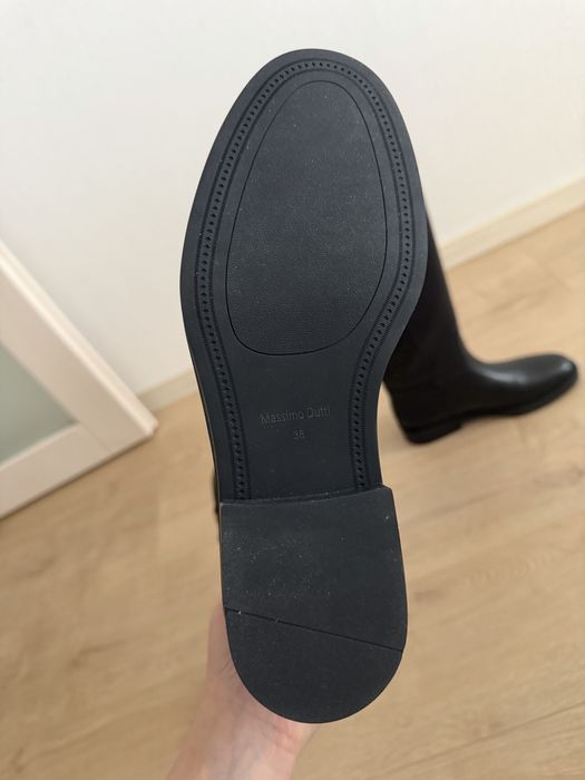 Сапоги massimo duti шкіряні