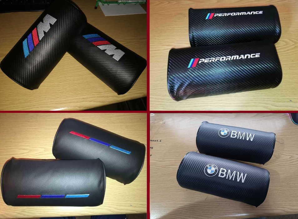 Almofadas cabeça BMW M | Mercedes AMG | Audi S LINE | Seat FR CUPRA