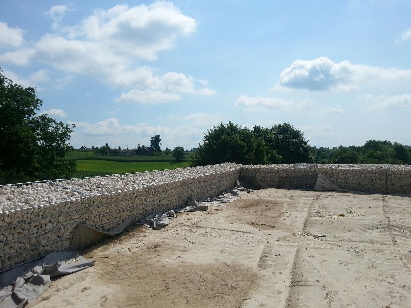 Mury oporowe,ogrodzenia gabionowe,bramy produkcja,montaż