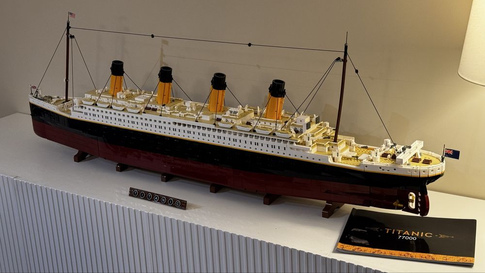Titanic 9090 elementów z instrukcją