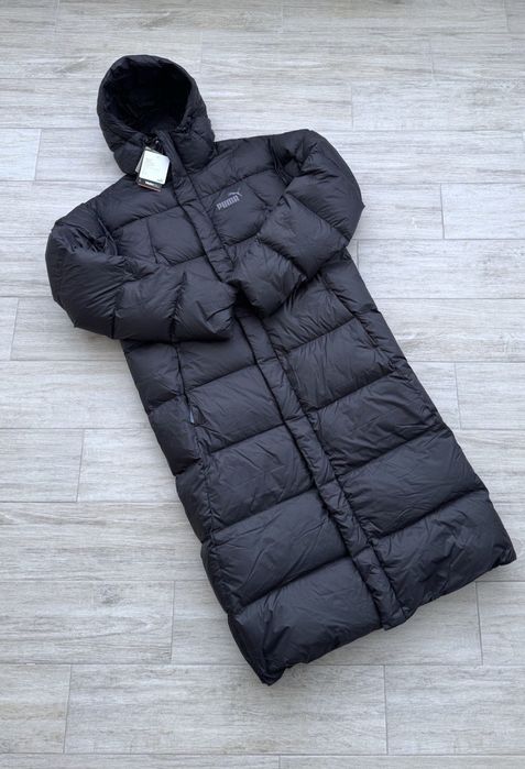 Puma Long Hooded Down Jacket