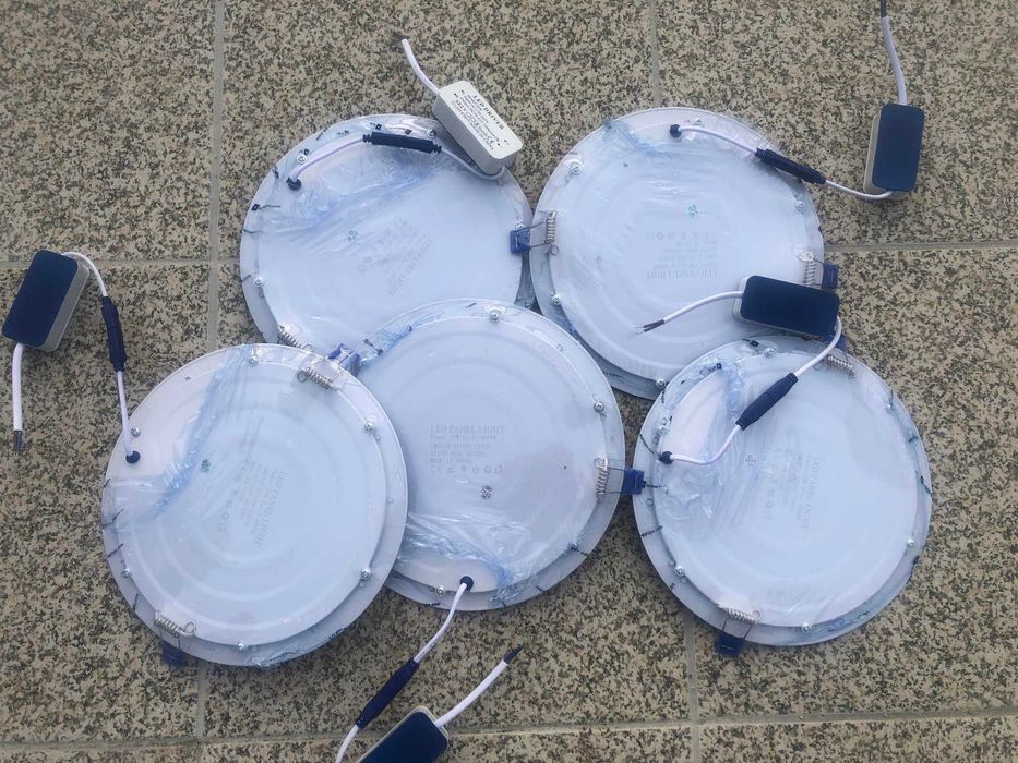 5 Focos LED 20W 2000LM (Novos)