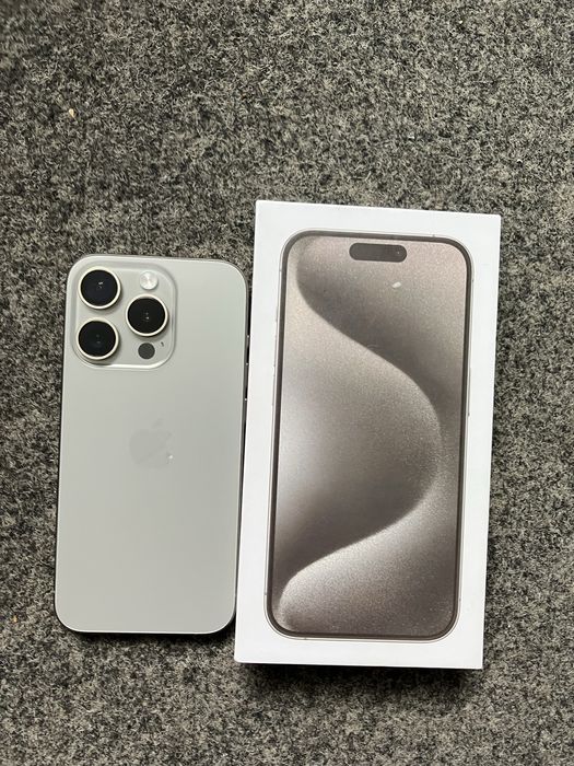 Apple iphone 15 Pro 128Gb Natural Titanium Фізична Сім