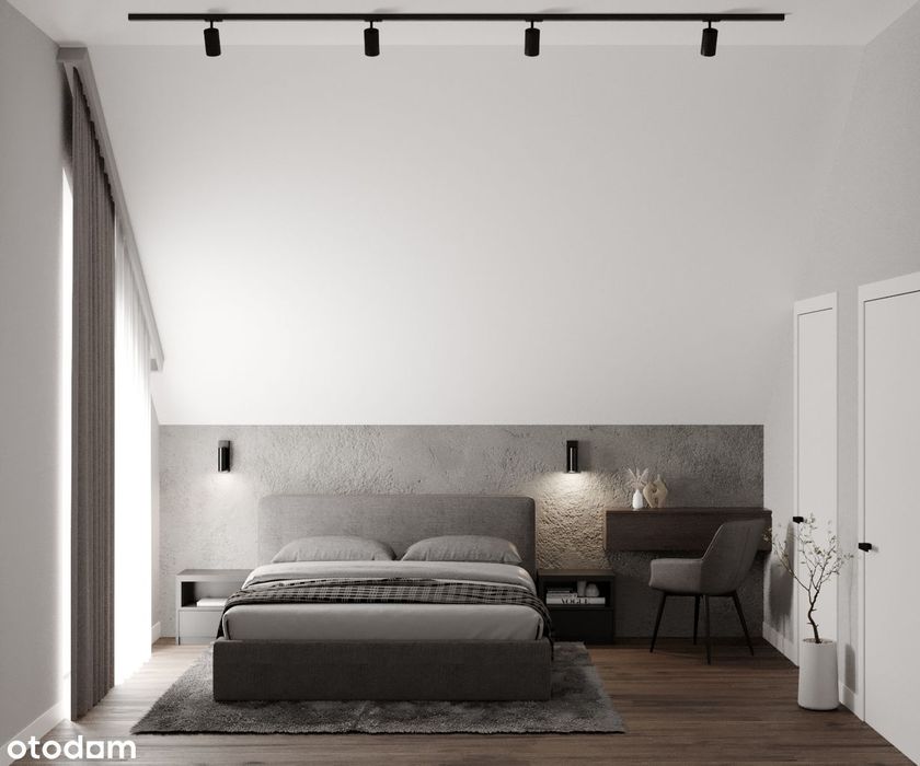 Bliźniak 112 m2, ogródek 91 m2 - Bawarski styl
