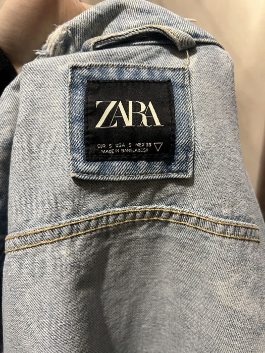 Джинсова куртка чоловіча Zara
