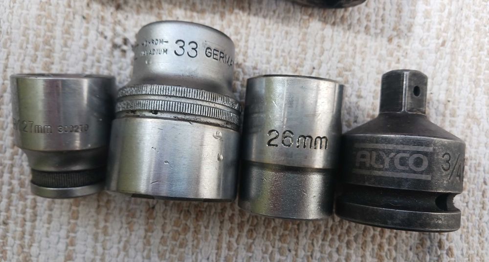 Conjunto de 8 chaves de caixa grandes