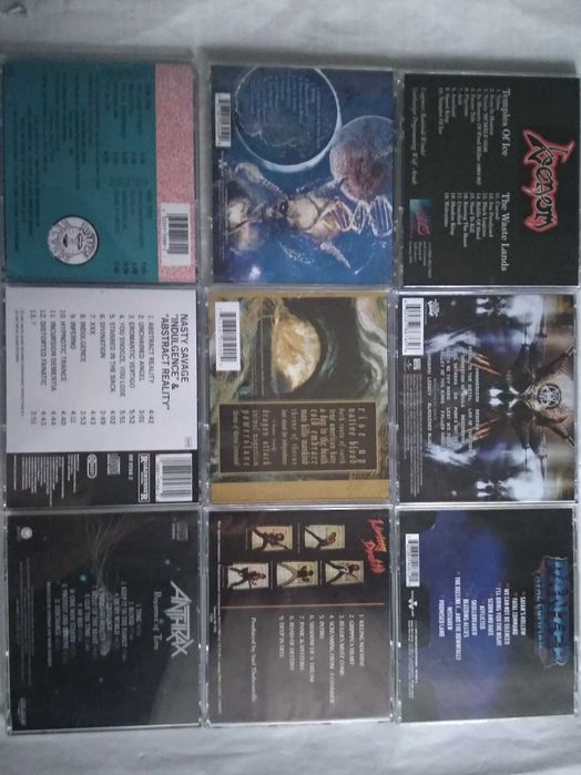 Kreator/Testament/Over Kill//сд диски.