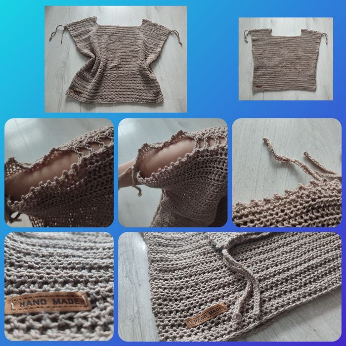 Bluzeczka Hand Made- szydełko NOWA