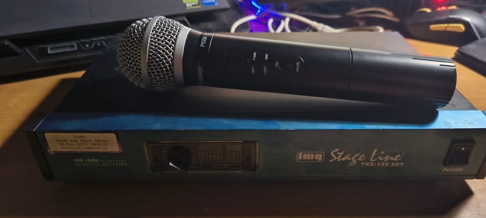 Mikrofon bezprzewodowy shure