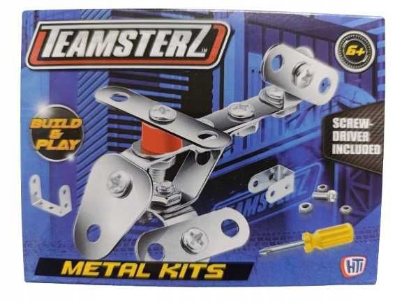 Zestaw konstrukcyjny Teamsterz DIY mini helikopter Metal Kits HTI