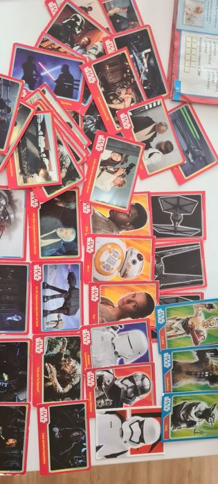 Karty kolekcjonerskie star wars