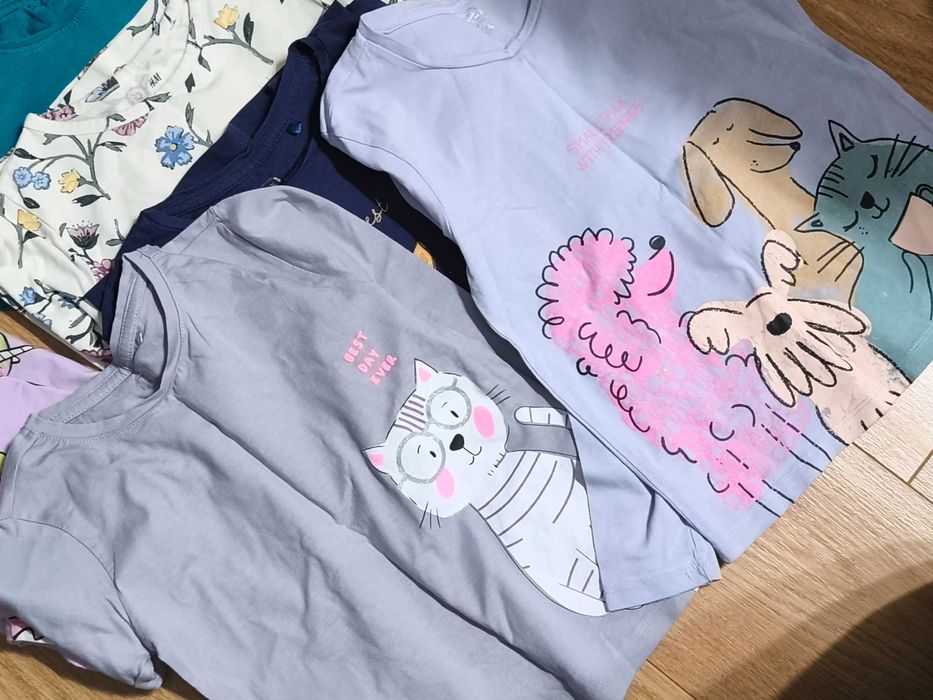 Zestaw ubrań dla dziewczynki 122 H&M