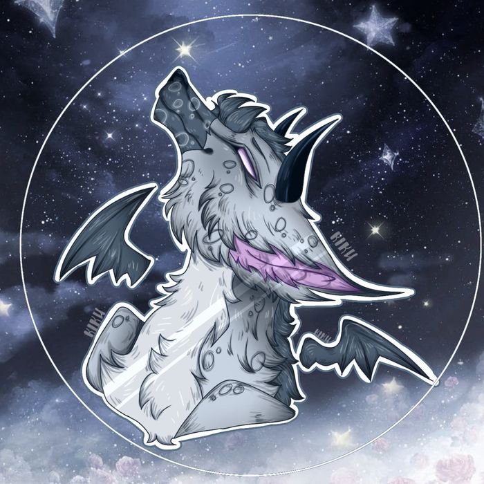 Малюю малюнки в программі для фуррі/драконів на руку