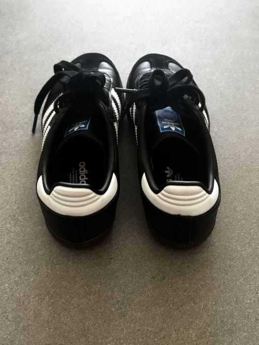 Adidas Samba Leather Pretas - Tamanho 36