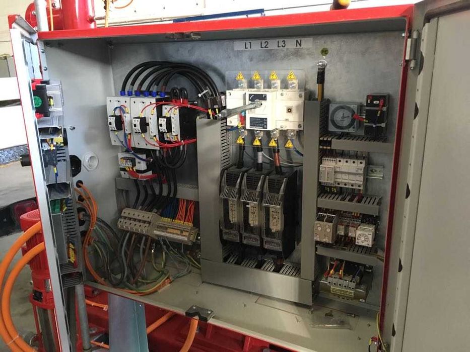 Central Incêndio Grundfos FSHY 75kw  300m3 h - Equipamento Novo -