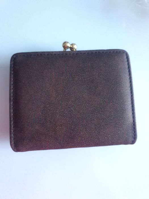 Carteira pele de pêssego