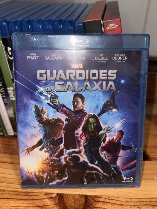 “Guardiões da Galáxia” - Filme - Blu-ray - Marvel
