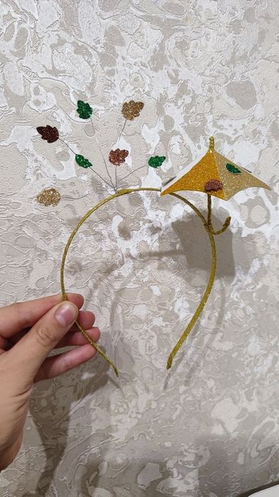 Обруч з прикрасою парасолька