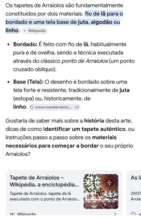 Tapete de ARRAIOLOS rectangular de colecção particular64741090366338124