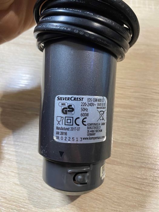 Mikser SilverCrest EDS-SSM  600 E3