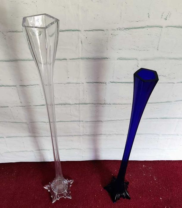 Magníficas e enormes jarras em vidro solitário decoração