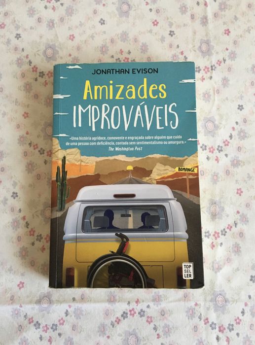 Livro Amizades Improváveis de Jonathan Evison - portes incluídos