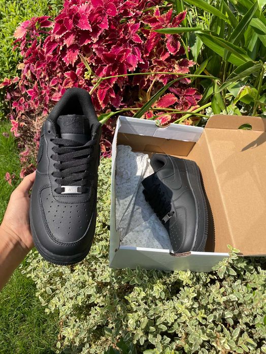 Nike Air Force 1 Low '07 Black(All Black) r.42