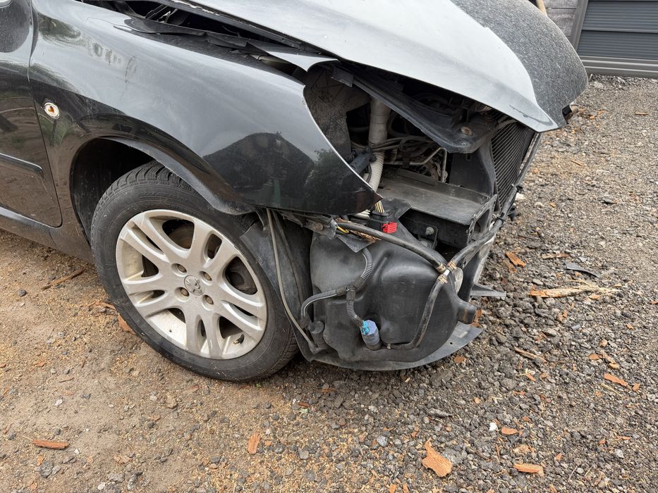 Пежо 307 2.0 акпп після дтп удар в передню ліву частину