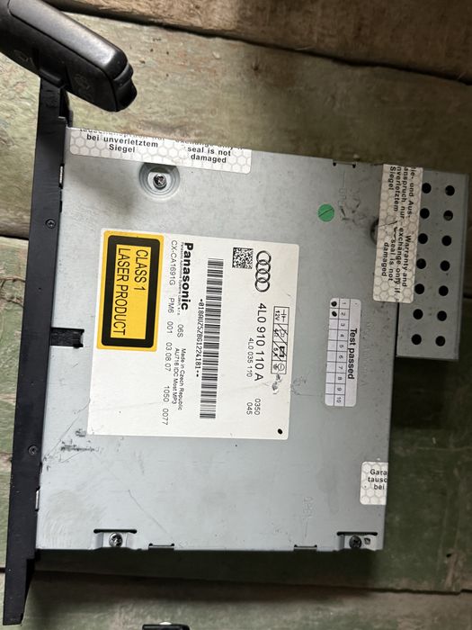 Элементы салона Ауди Q7 (руль,дефлекторы,приборка,климат)