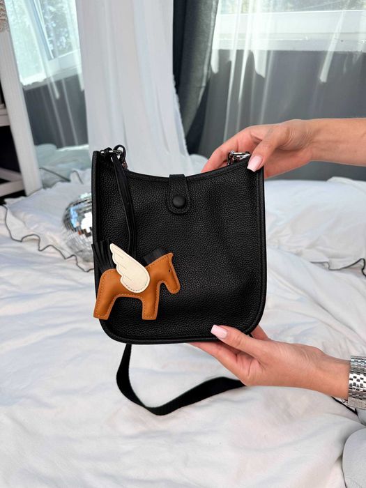 Сумка Hermes Evelyne Black, Brown